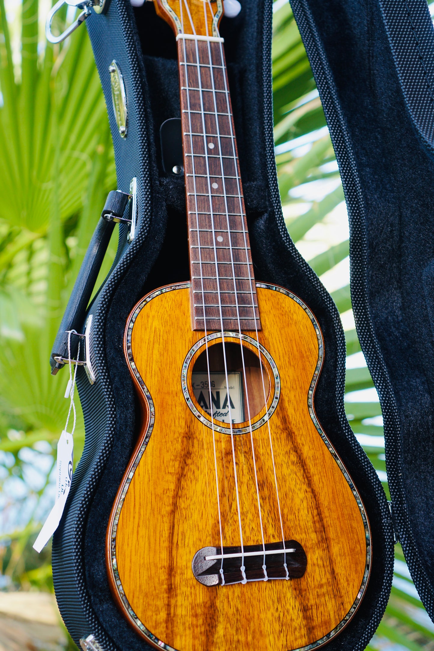 Magnificent All Solid Koa Soprano Ukulele BUNDLE with Hard Case & Accessories