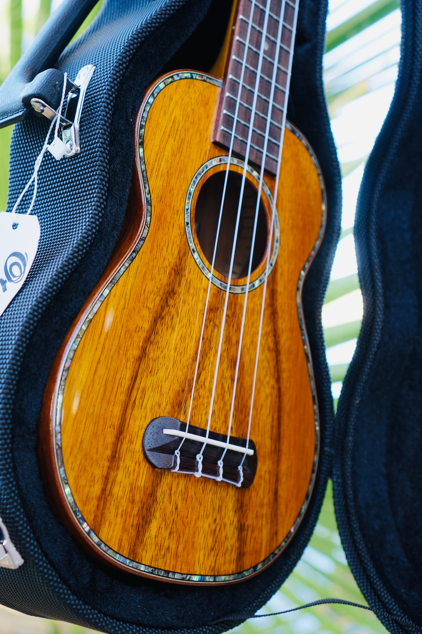 Magnificent All Solid Koa Soprano Ukulele BUNDLE with Hard Case & Accessories